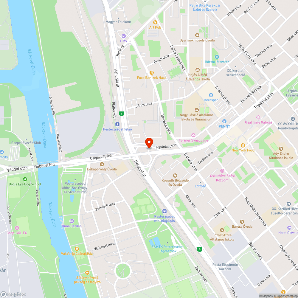 Letarolt korlátsor bejelentés helye