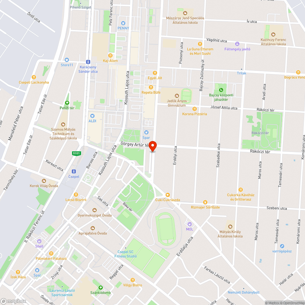 Használhatatlan parkoló bejelentés helye