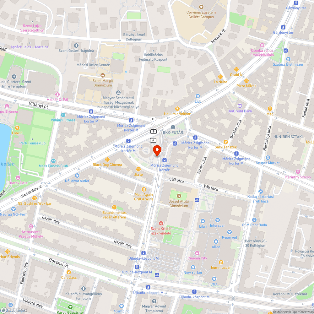 Hiányzó szemetes bejelentés helye