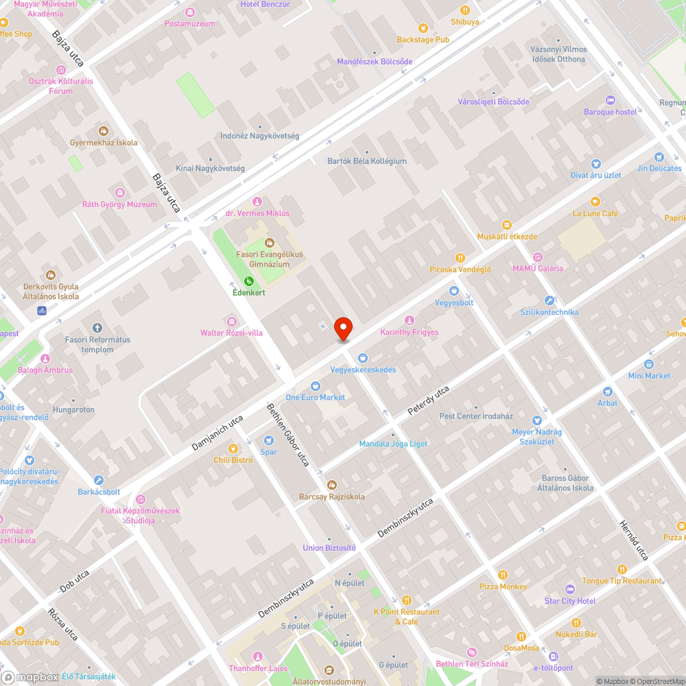 Nefelejcs - Damjanich sarkon ürülék újra bejelentés helye