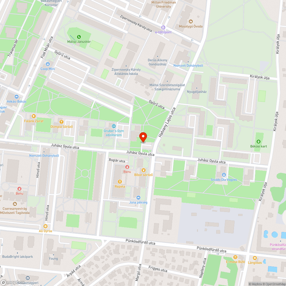 Parkolási nehézség bejelentés helye