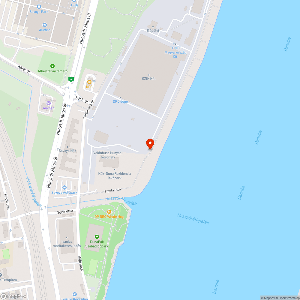 Szemetes Fibula bejelentés helye