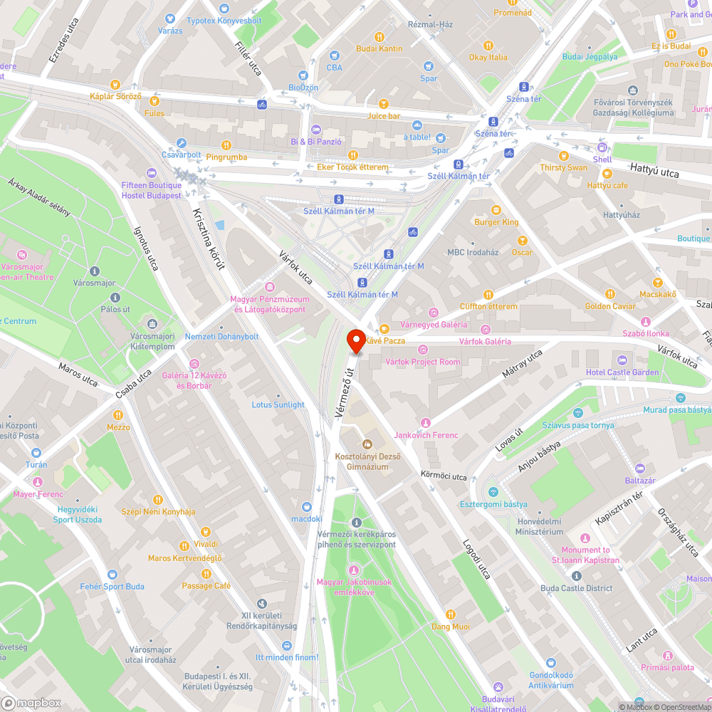 Aszfaltozás bejelentés helye