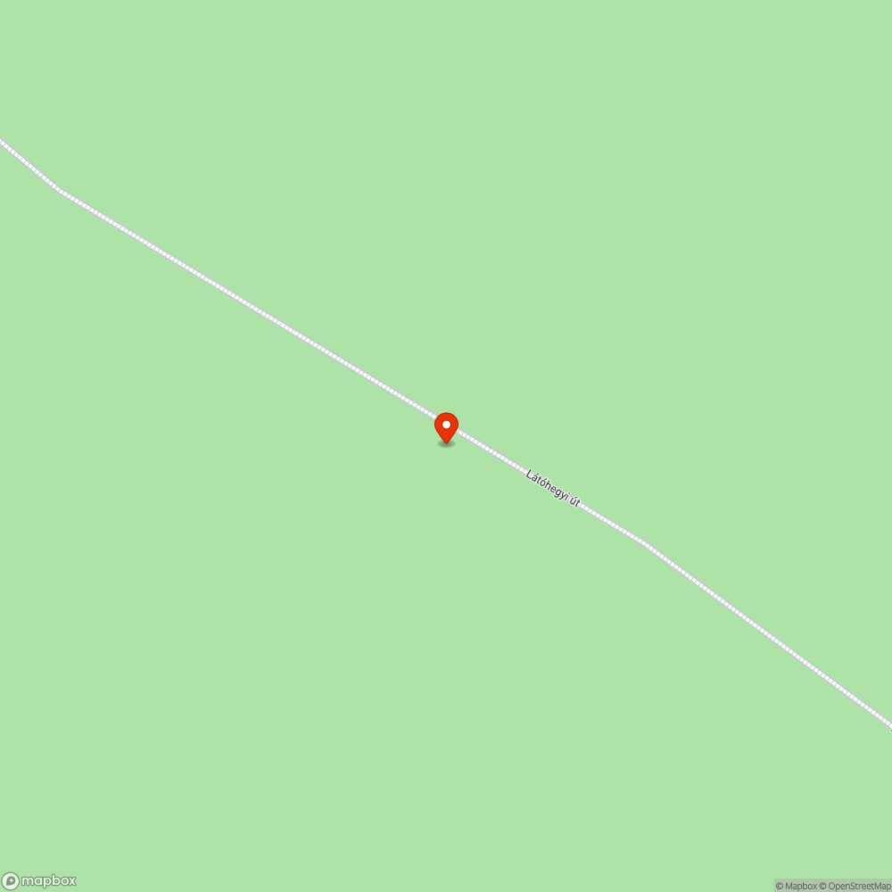 Kidőlt fa bejelentés helye