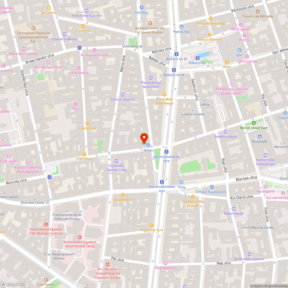 Kiégett lámpa bejelentés helye