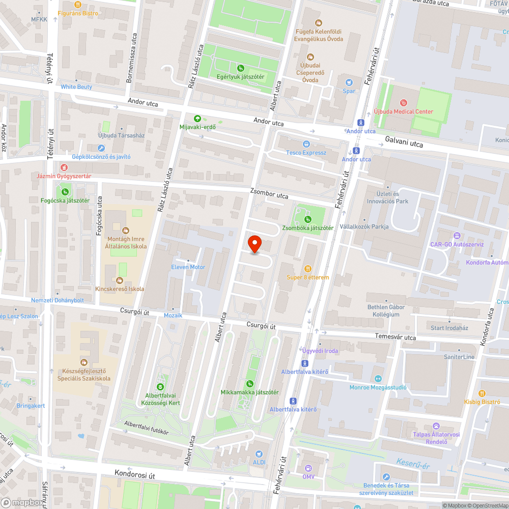 Elhagyott Aveo bejelentés helye