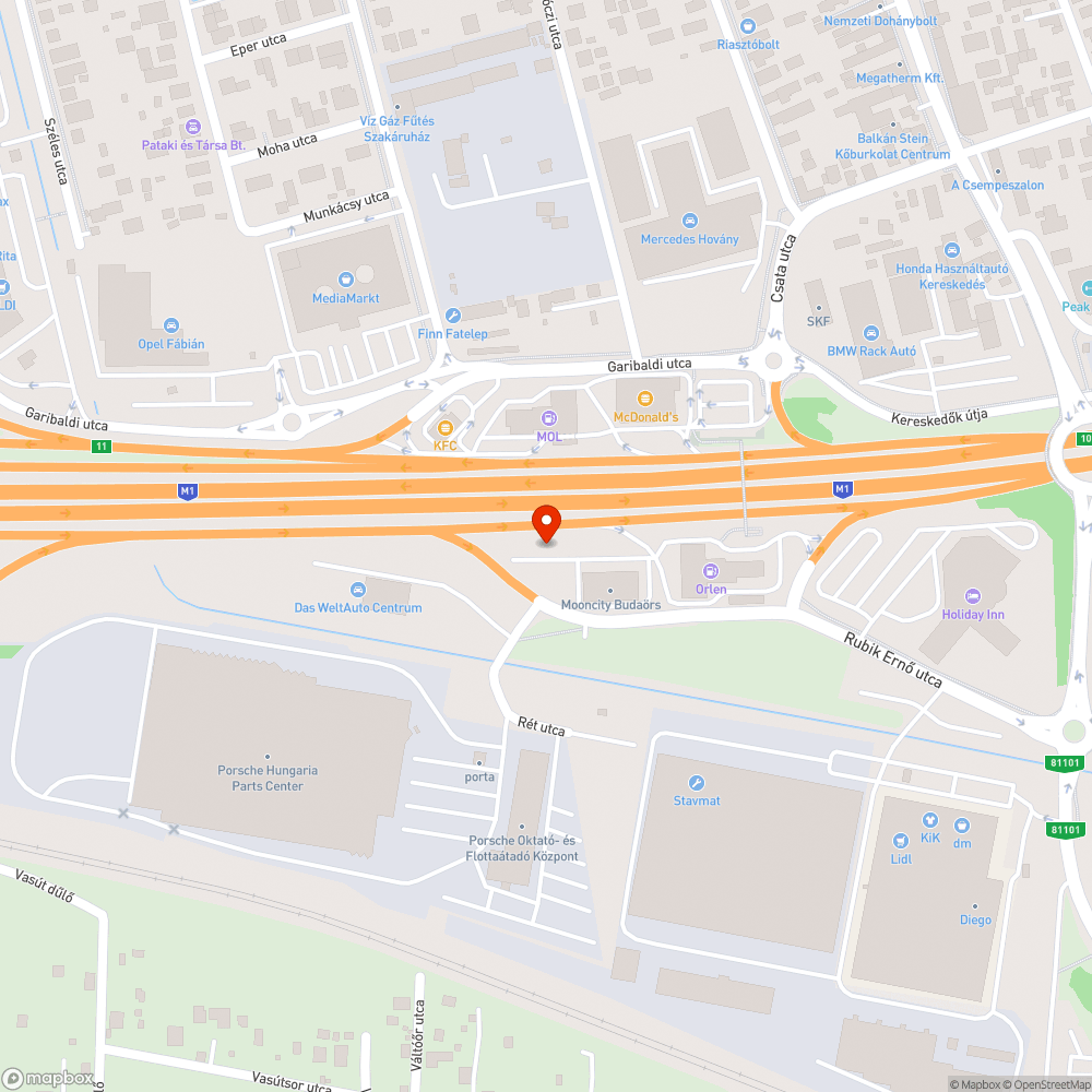 Elhagyott roncsok bejelentés helye