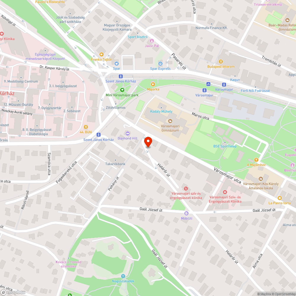 Szabálytalan átmenőforgalom által okozott terhelés a Kissvábhegyen bejelentés helye