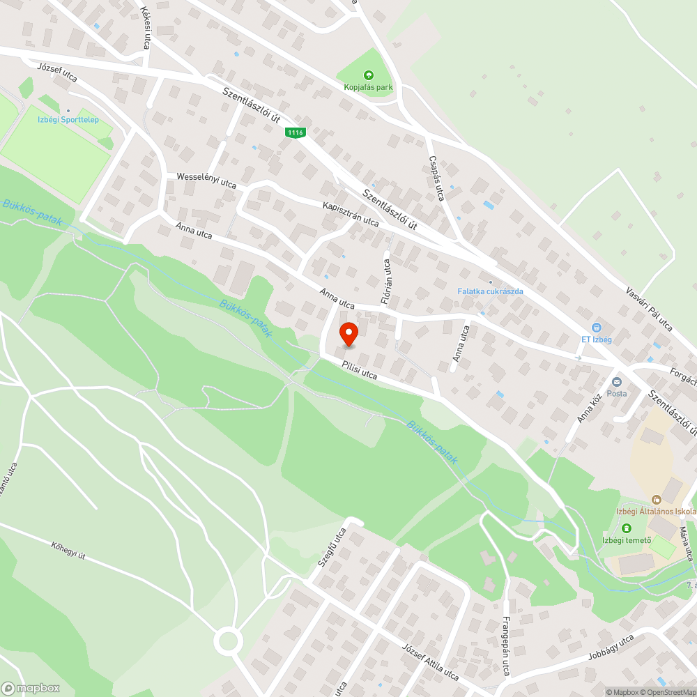 A járhatatlan Pilisi utca bejelentés helye