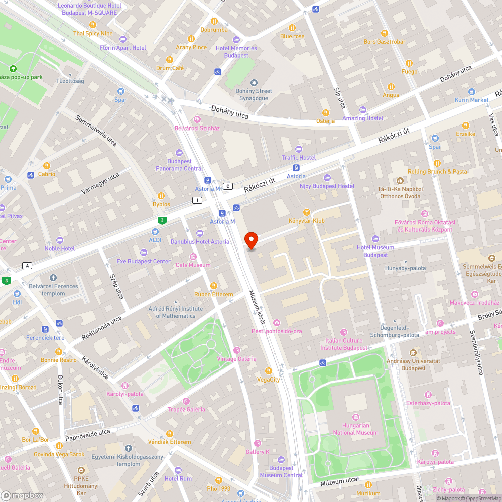 Ferde fa bejelentés helye