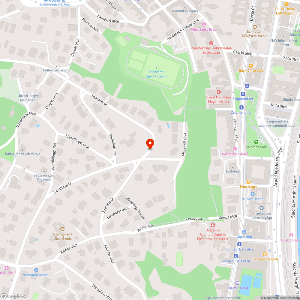 Eldugult víznyelő bejelentés helye