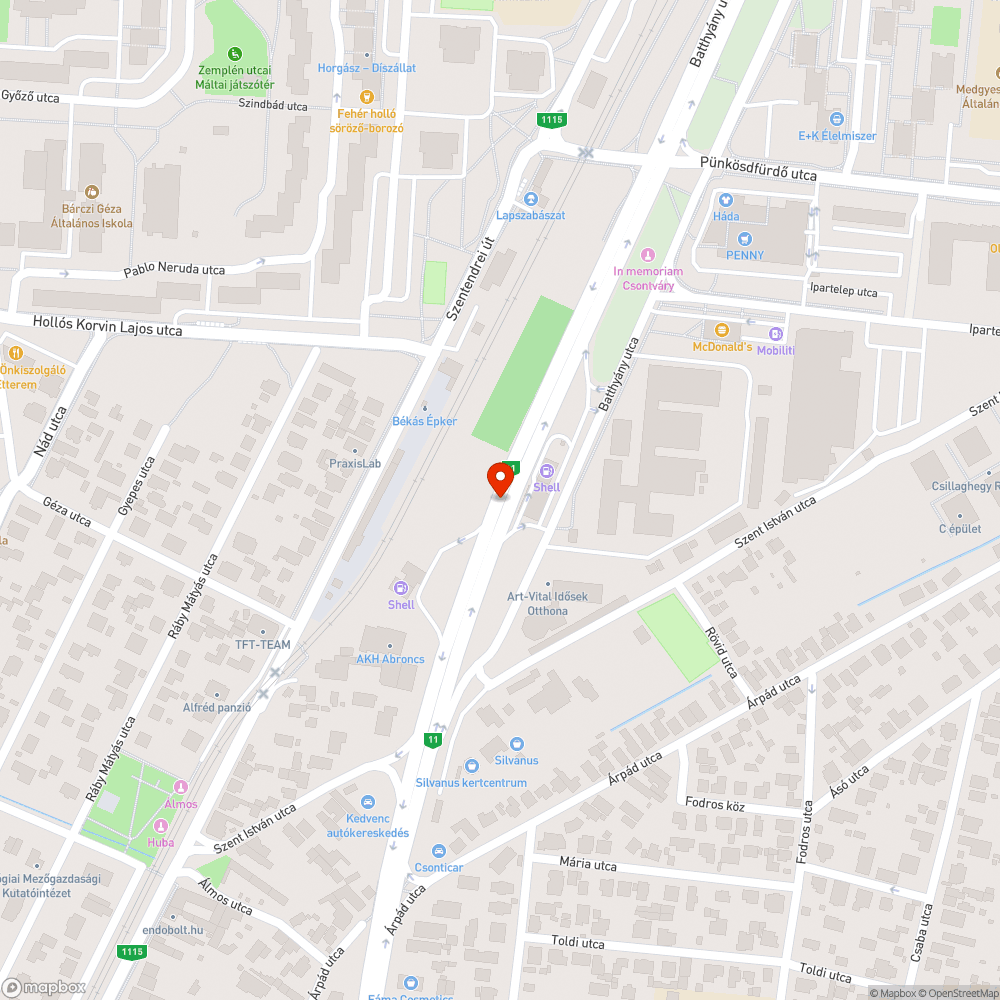 NAY333 bejelentés helye