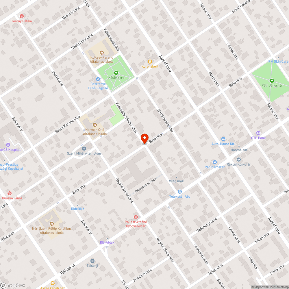 Nem látható Behajtani tilos tábla bejelentés helye