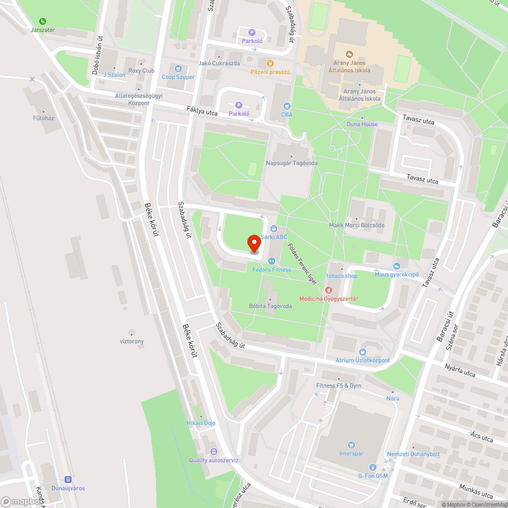 beázó transzformátorház bejelentés helye