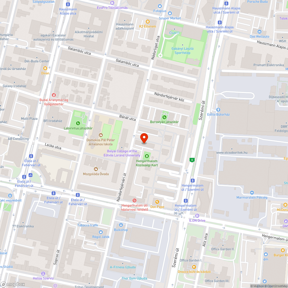 Elhagyott Alfa bejelentés helye