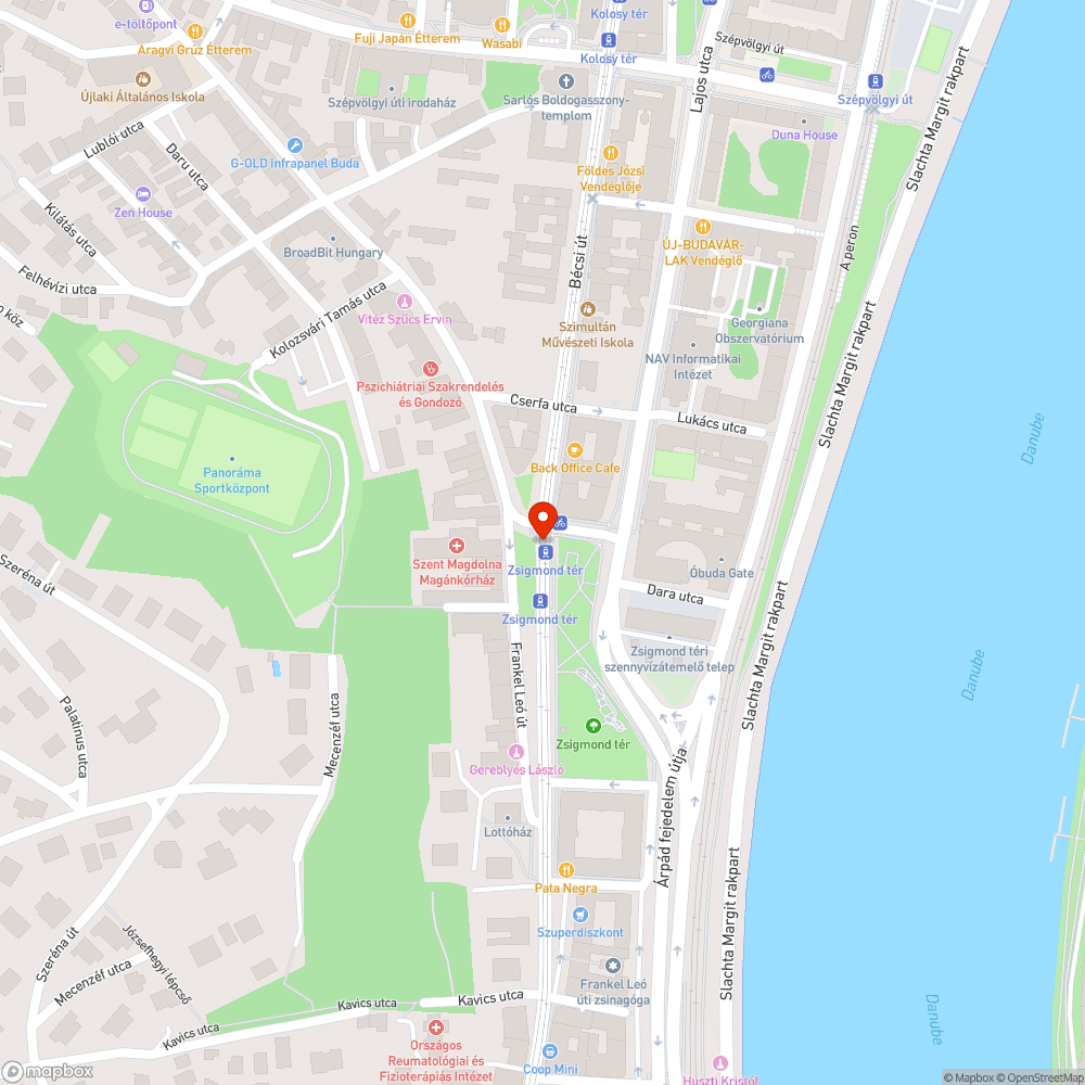 Kidőlt oszlop bejelentés helye