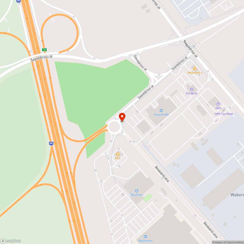 Elzárja a járdát bejelentés helye