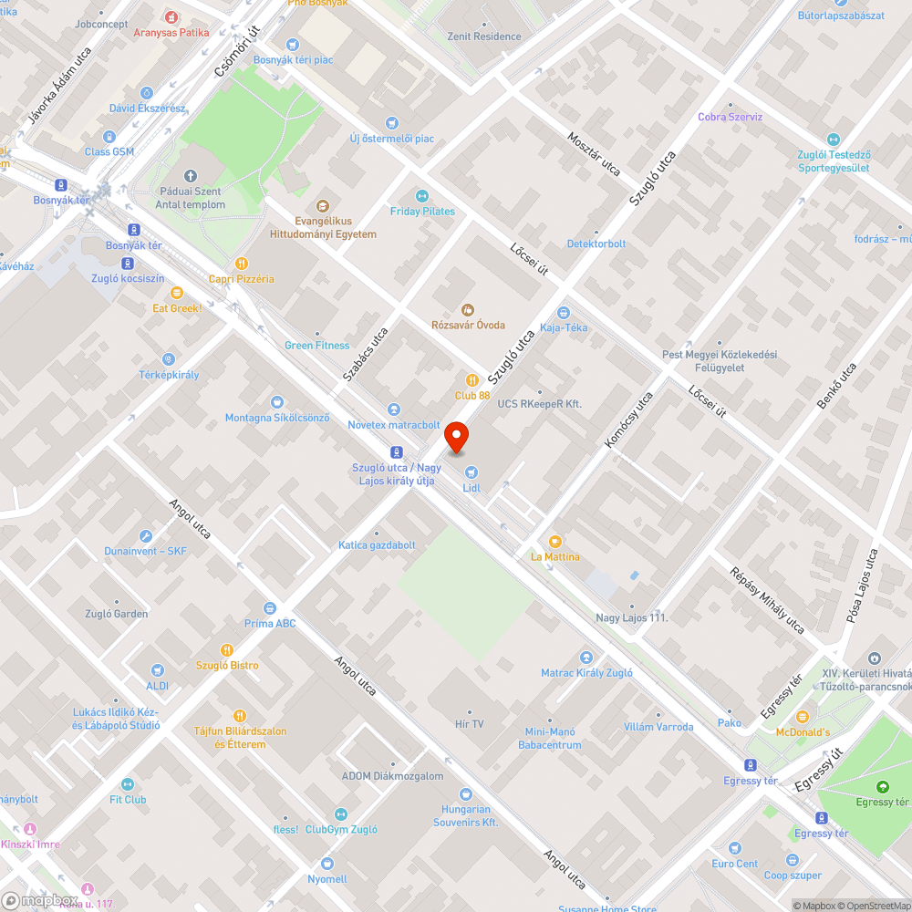 Rokkant parkolóhely bejelentés helye