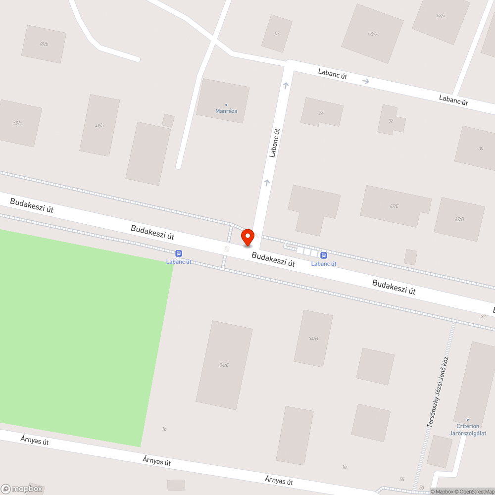 Kiegészítő tábla bejelentés helye