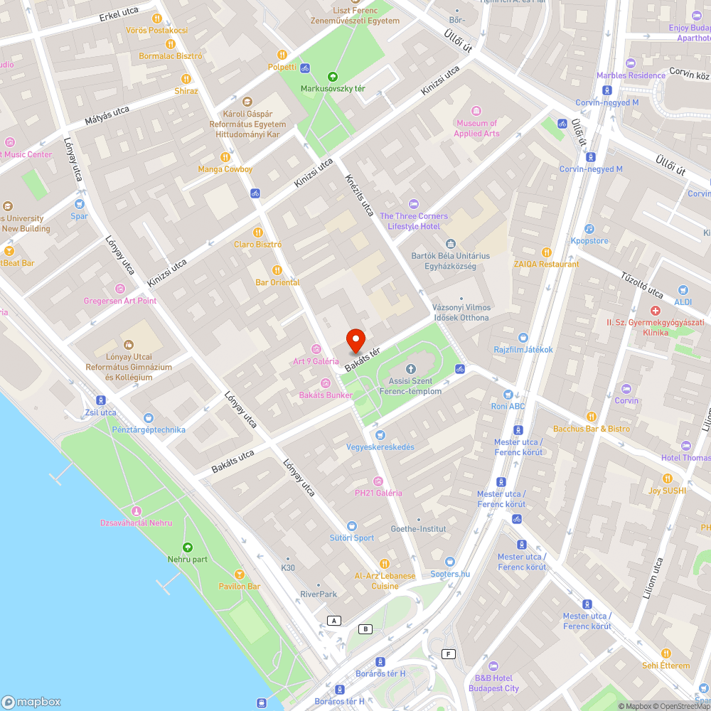 Ferde tábla bejelentés helye