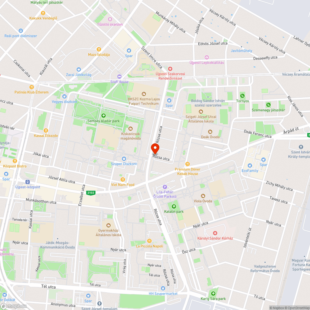 Rendszám nélküli roncs bejelentés helye