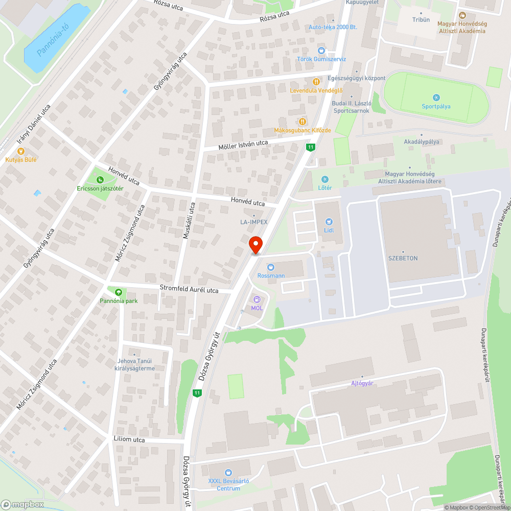 Egész éjszaka működtetett lámpák bejelentés helye