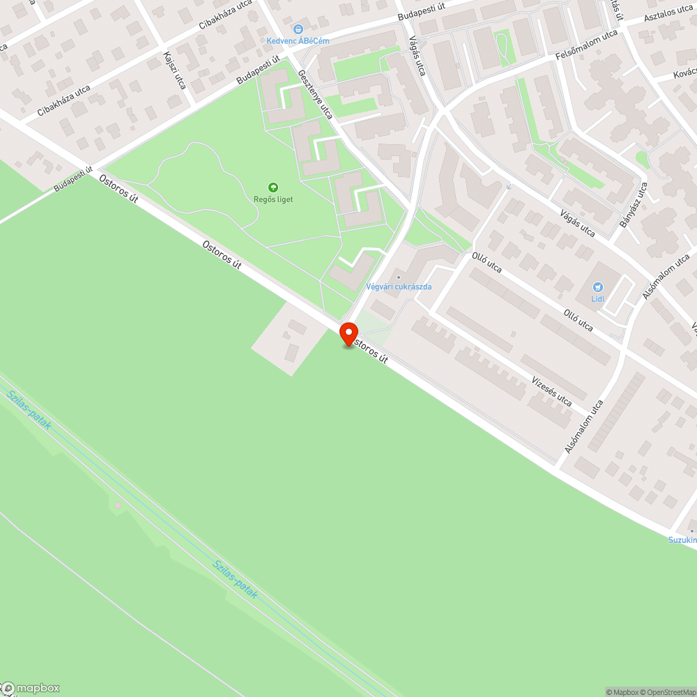 Betort buszmegallo bejelentés helye