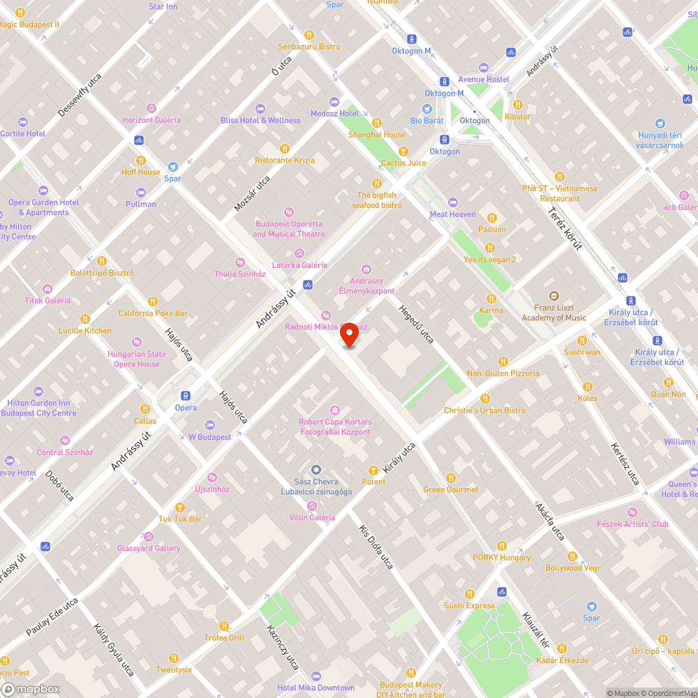 Nagymező utca borzalmas állapotban bejelentés helye