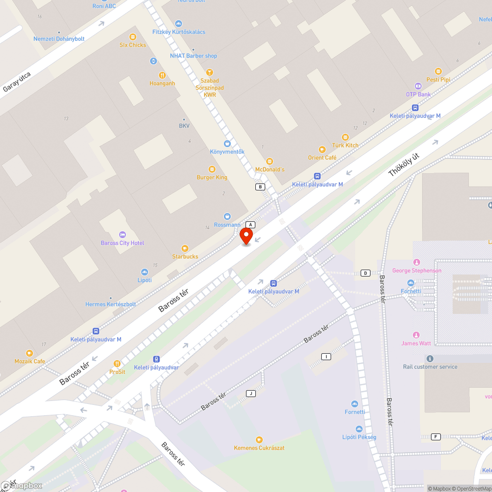 többes buszmegállókban járműre történő felszállás bejelentés helye