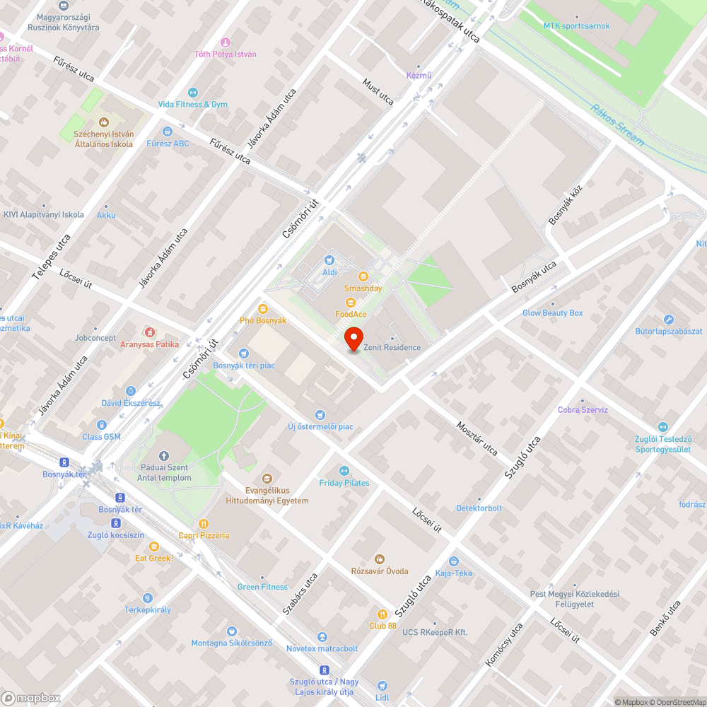 kátyú bejelentés helye