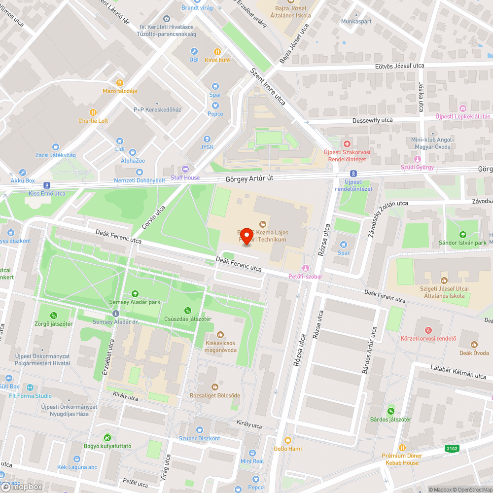 Elhagyott Volvo bejelentés helye