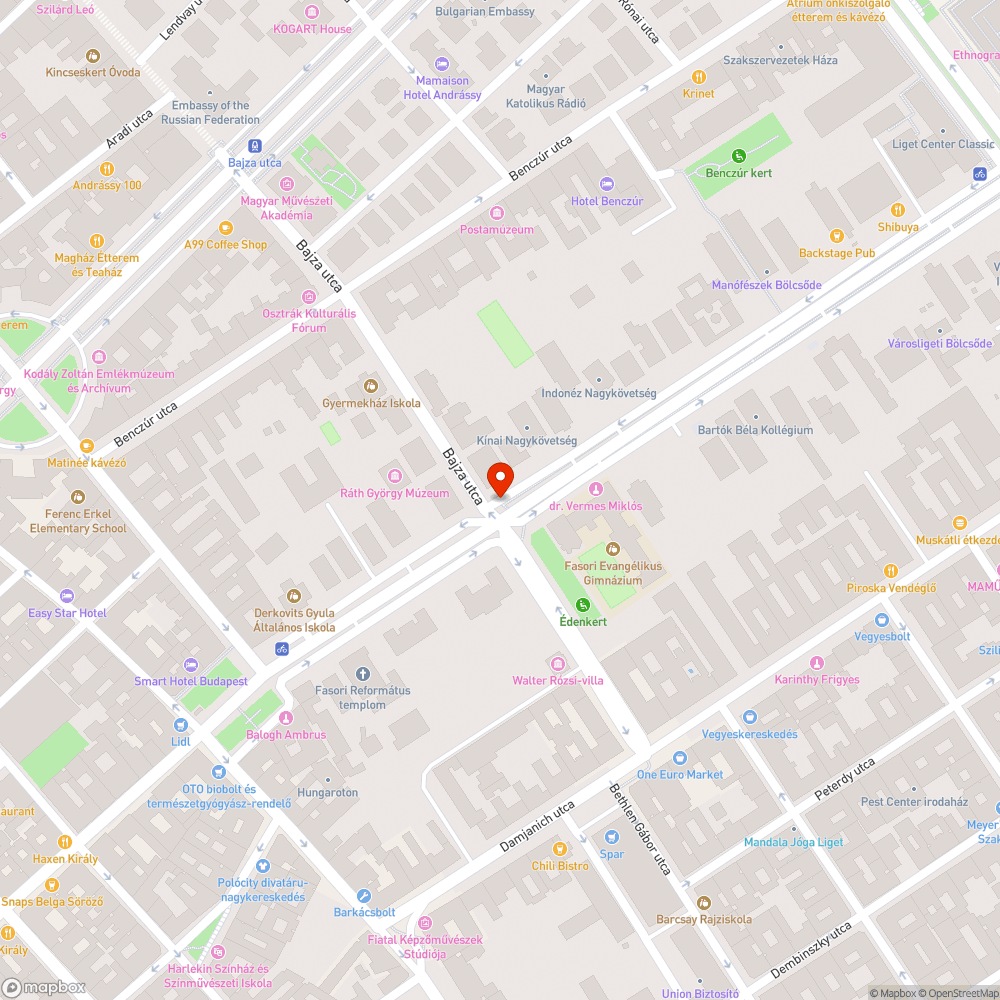 Beszakadó úttest bejelentés helye