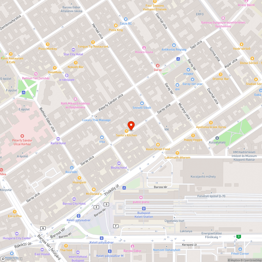 Nagy lyuk a Garay utcai járdában bejelentés helye