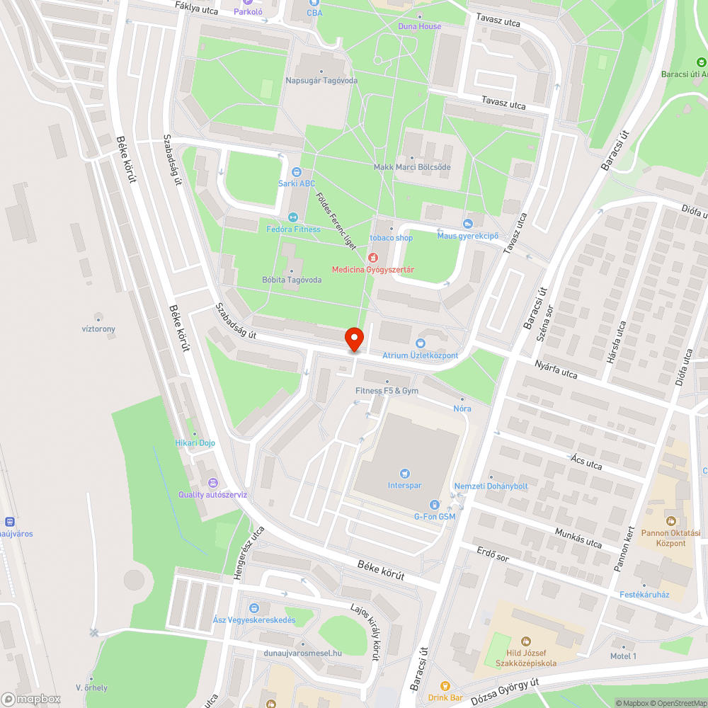 már eldugult bejelentés helye