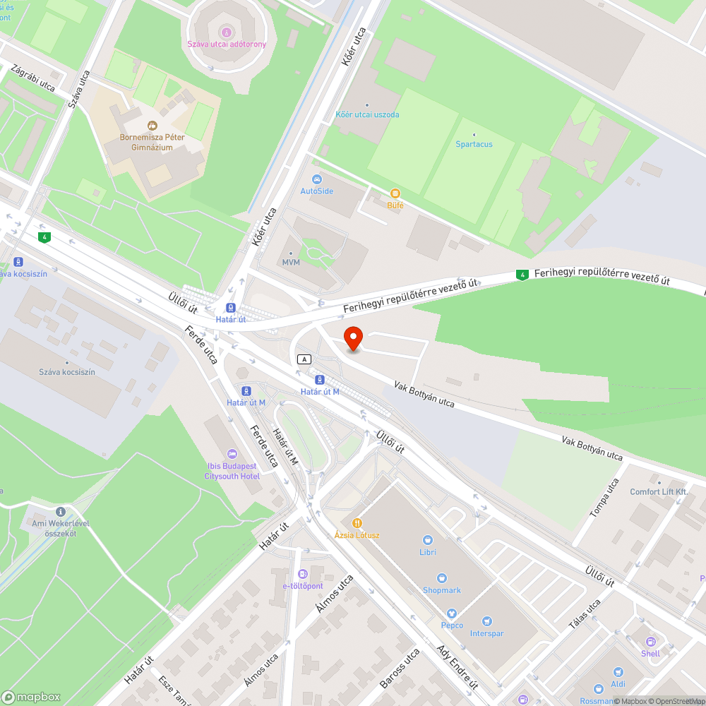 Állandó szemét bejelentés helye