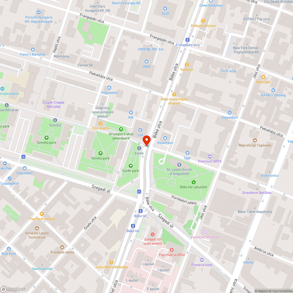 FLR743 bejelentés helye