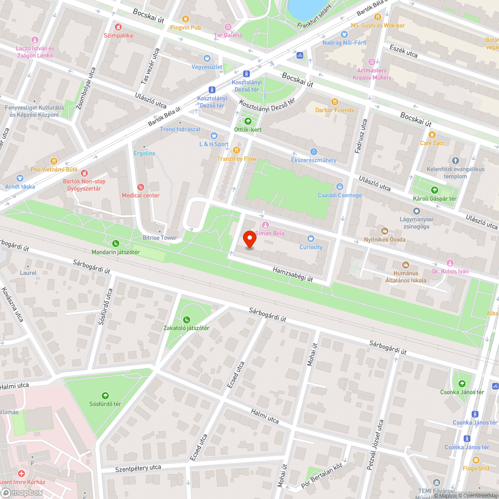 Zöldhulladék bejelentés helye