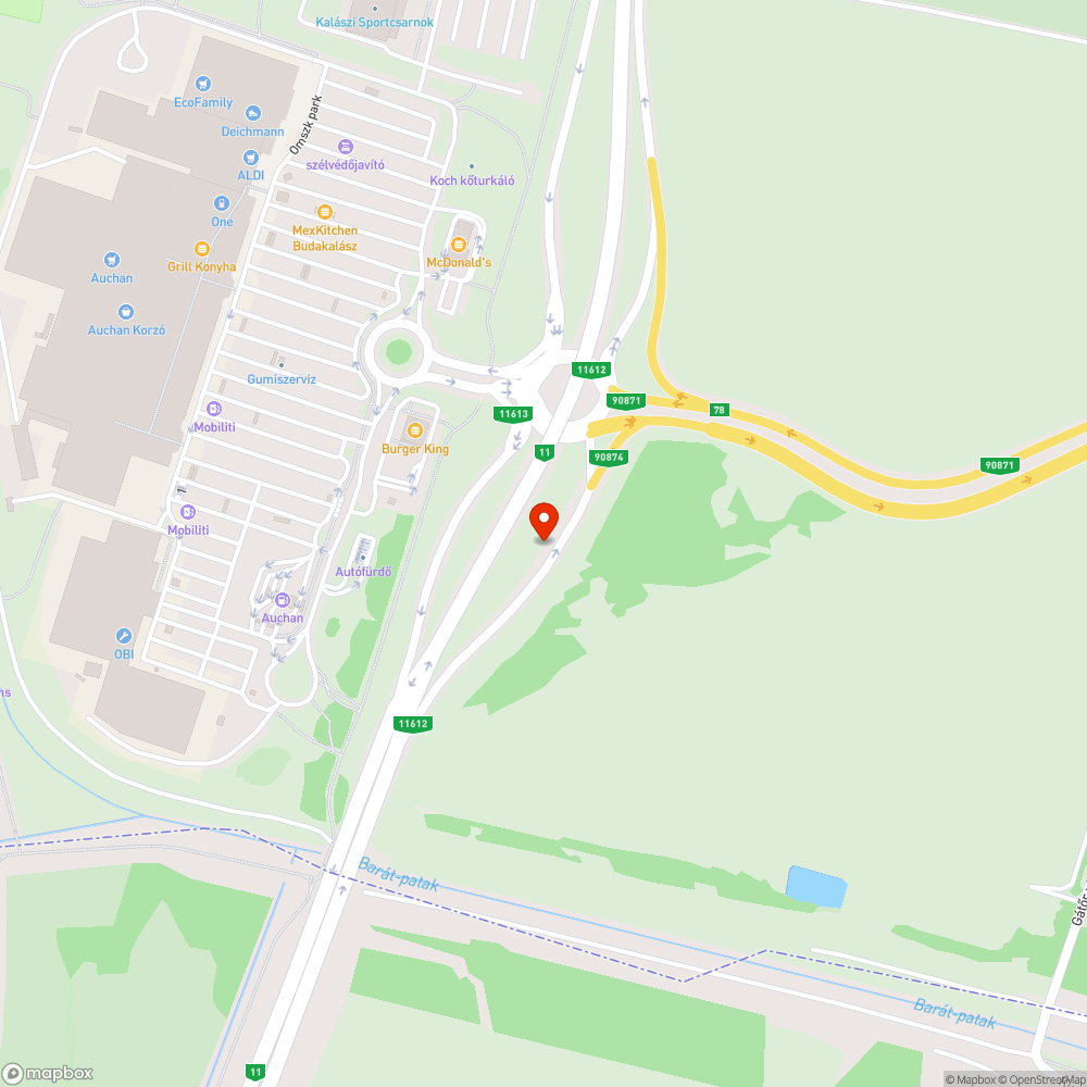 Javítás bejelentés helye