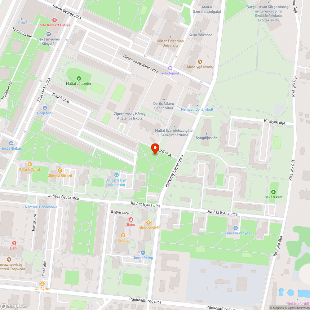 Fatönk bejelentés helye