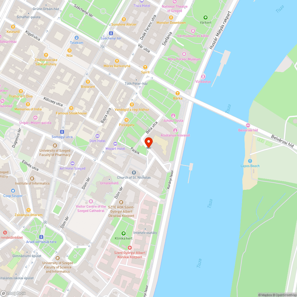 Kátyú az úttesten bejelentés helye