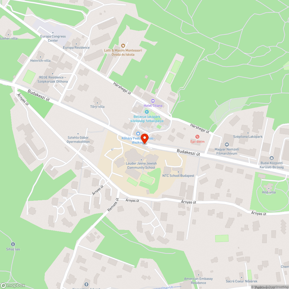 Szélben elfordult forgalmi tükör bejelentés helye