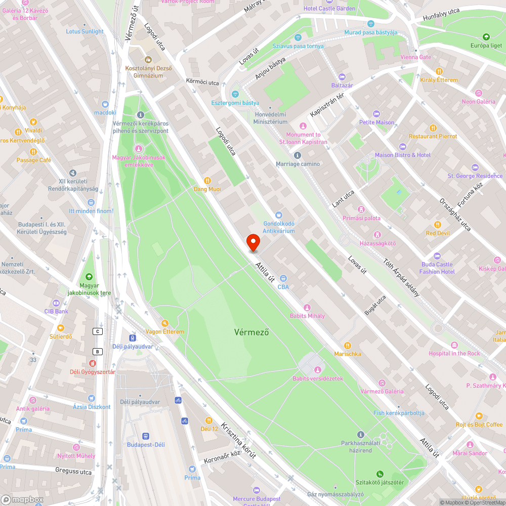 Koszos középszigetek bejelentés helye