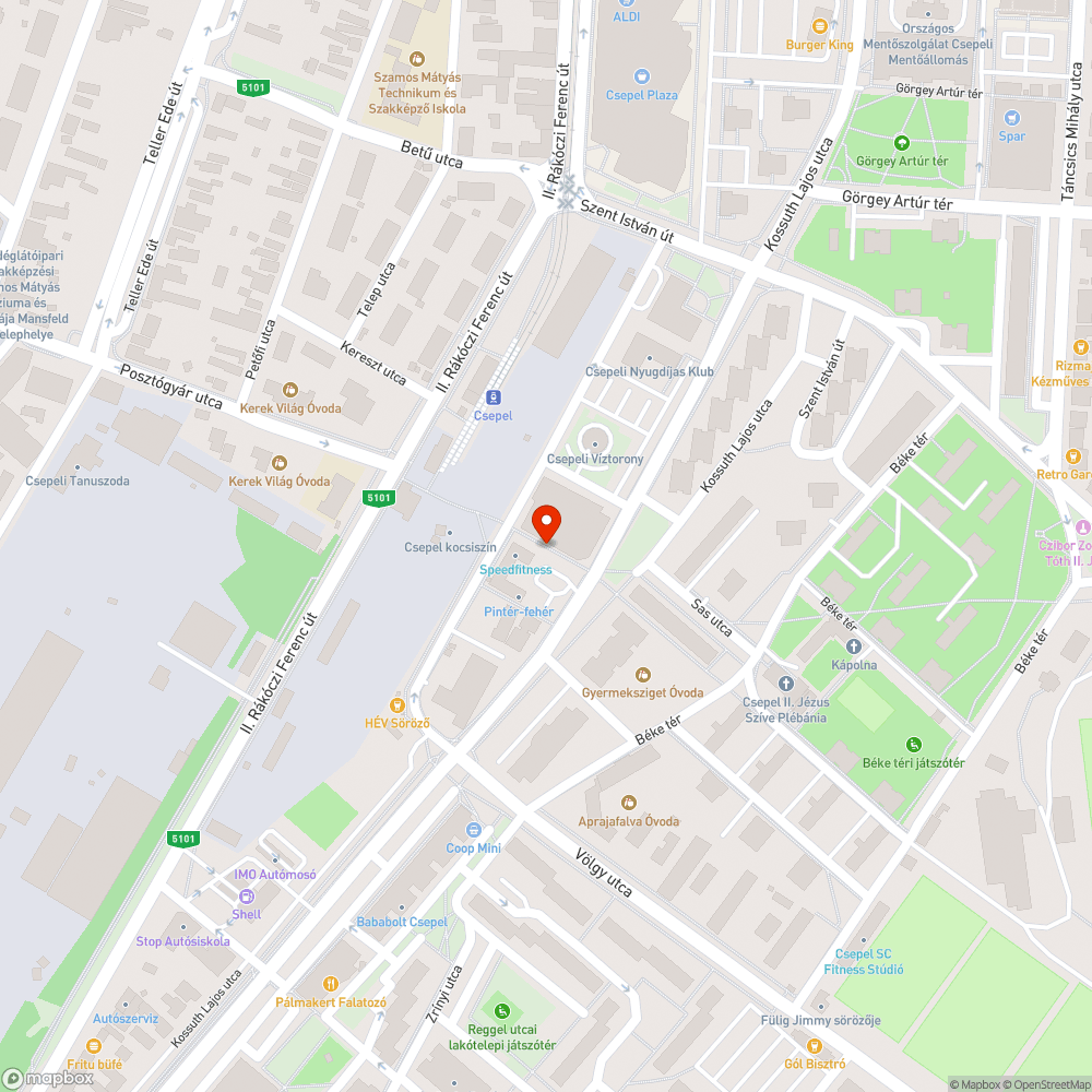 Járdára belógó tábla bejelentés helye