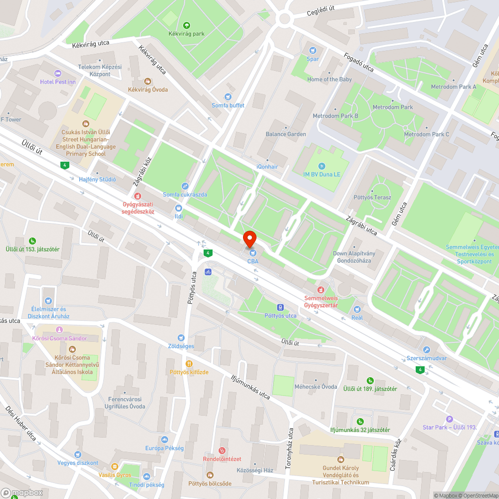 Levált falburkolat bejelentés helye