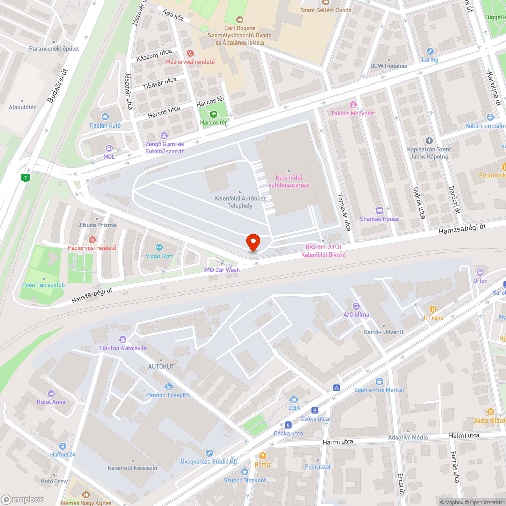 Szemét a külső Hamzsabégi úton bejelentés helye