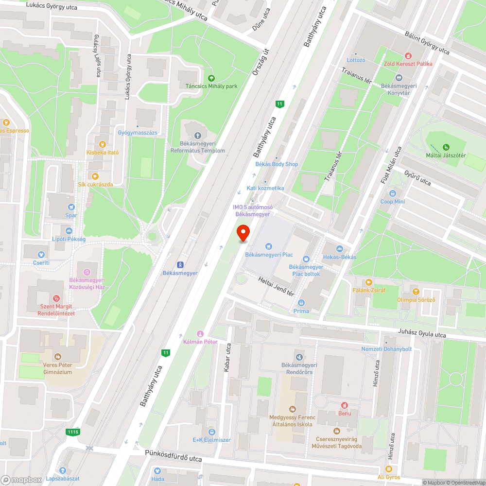 Nyitva bejelentés helye