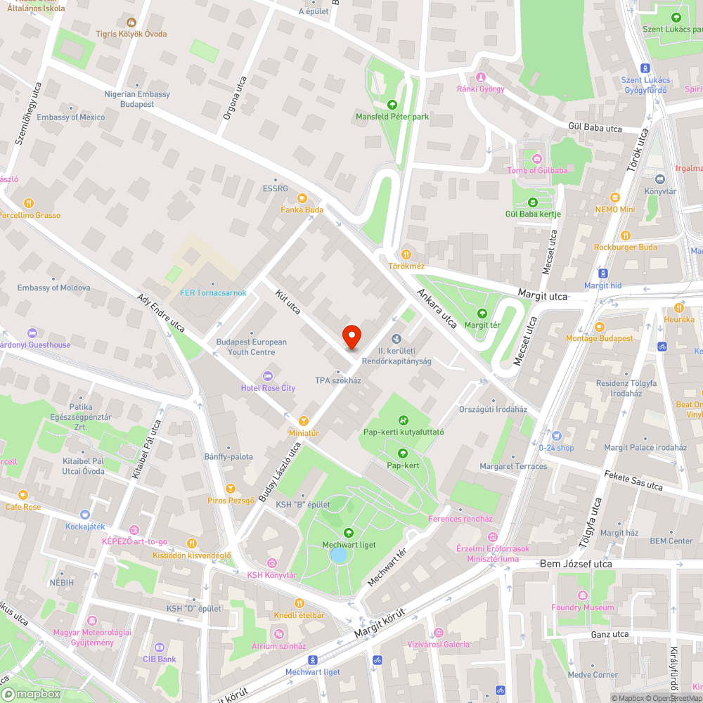 Elhagyatott törmelék bejelentés helye