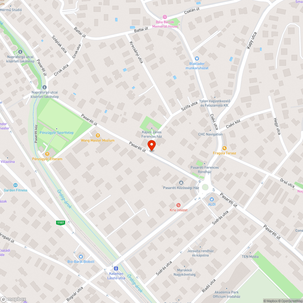 Zöldhulladék bejelentés helye