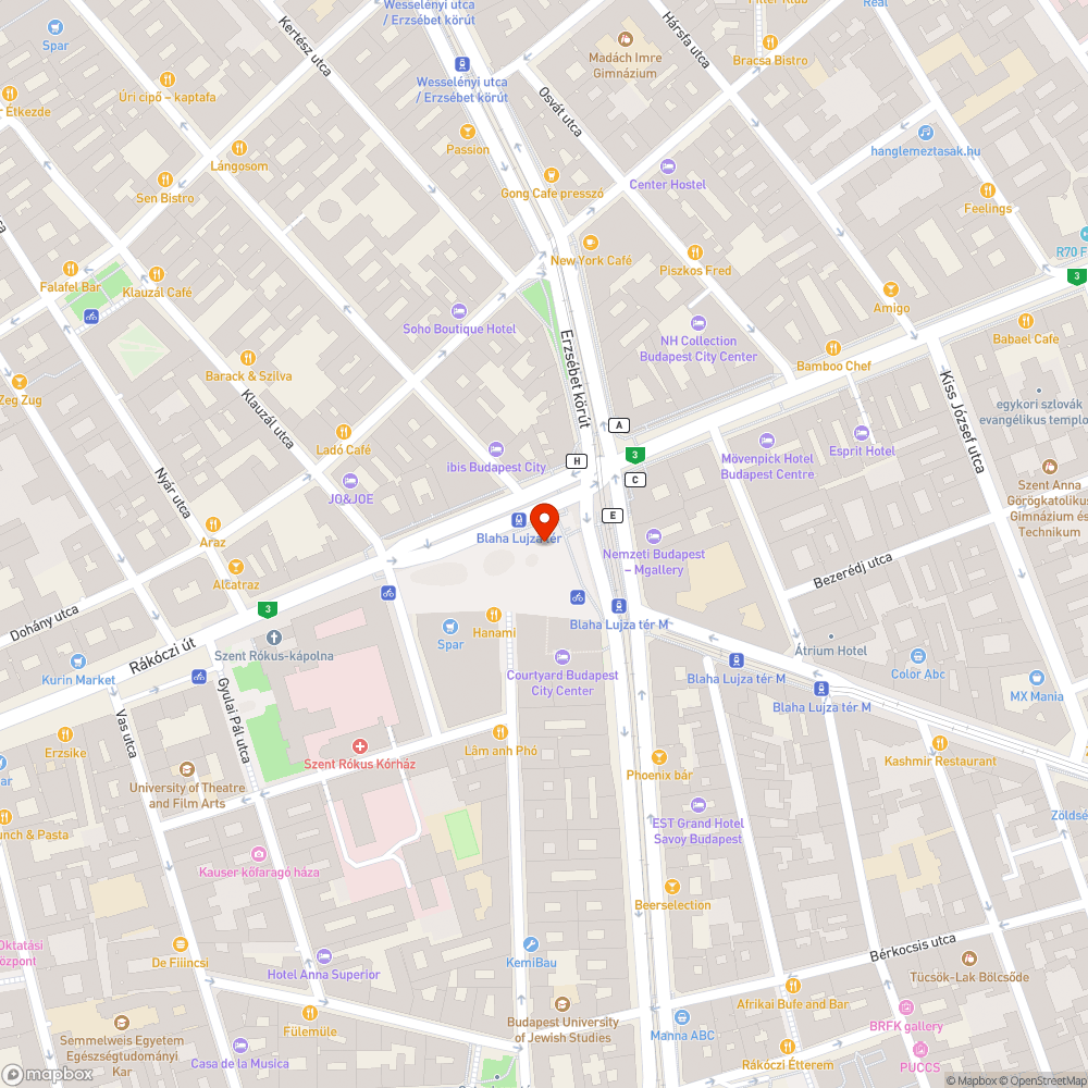 Jegy automata bejelentés helye