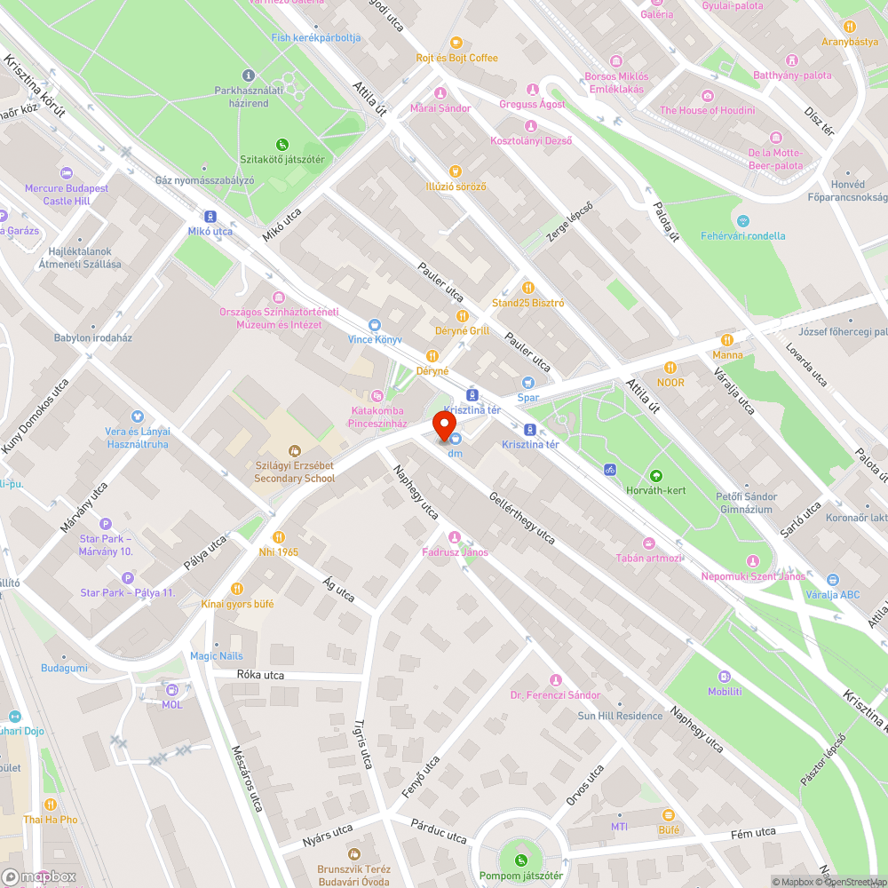 Potyogó épület darabok bejelentés helye